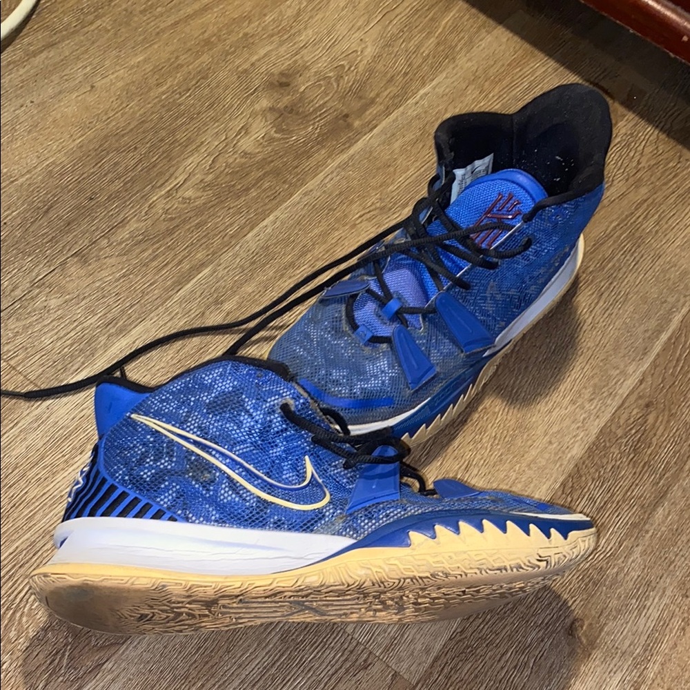 Nike Blue High-Top Sneakers